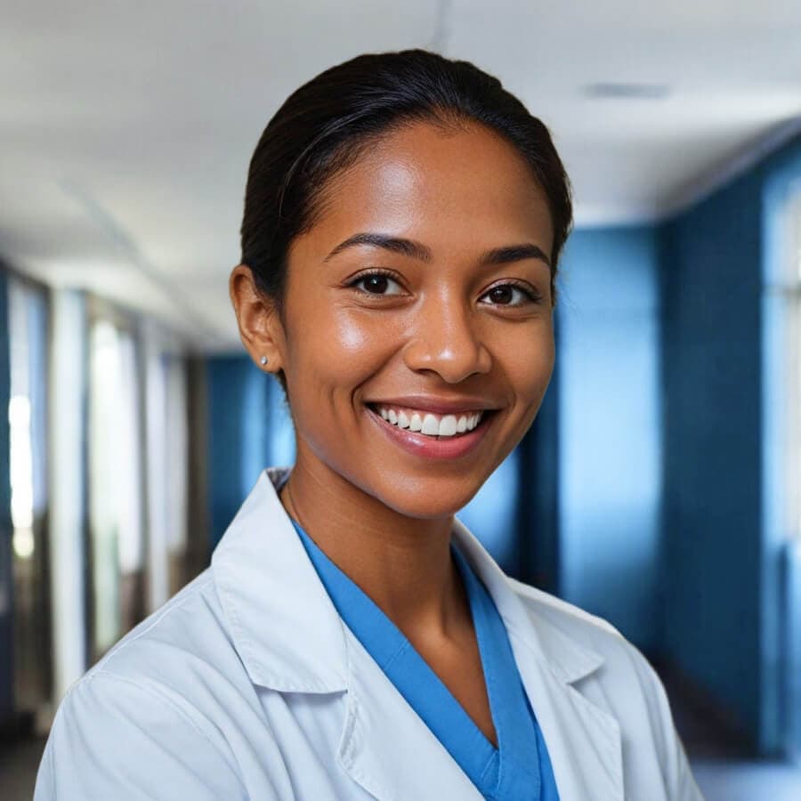 doctor helping the community