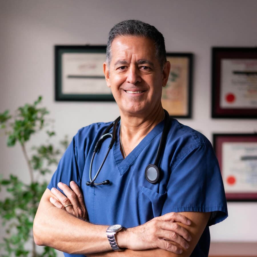 doctor happy